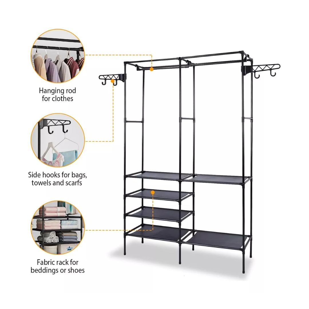 Perchero Estante Organizador De Ropa