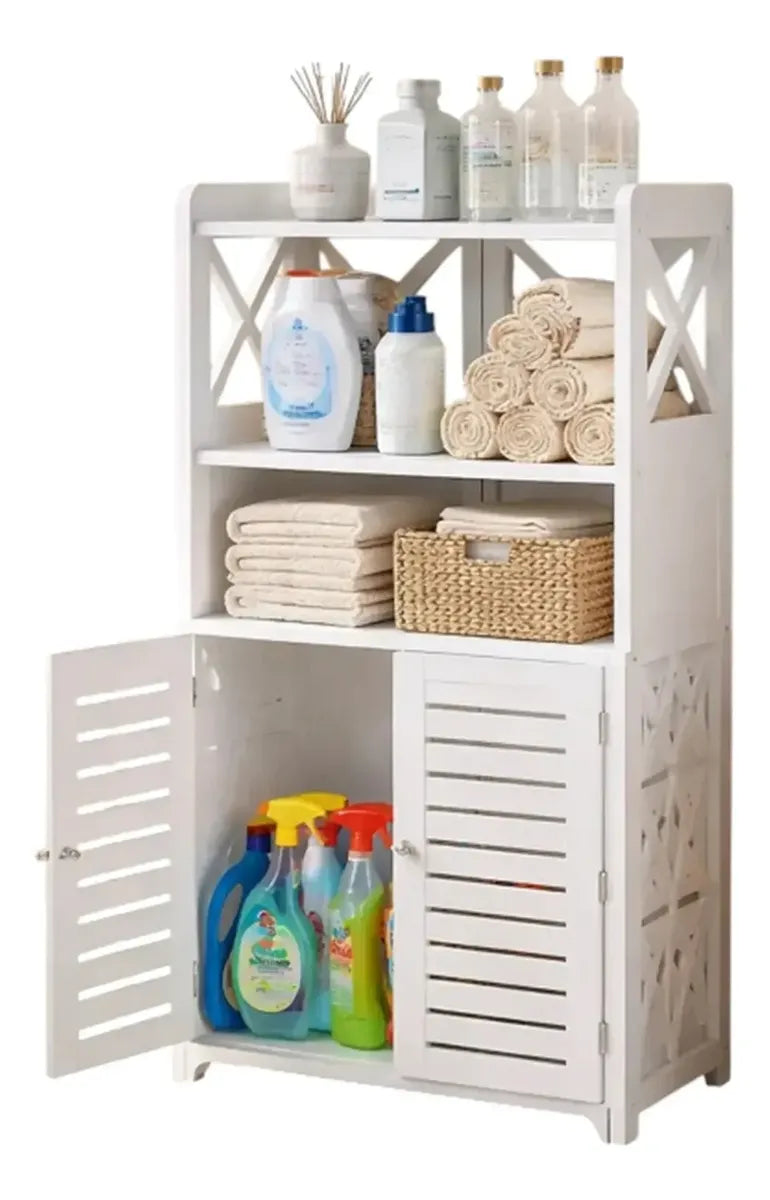 Organizador Gabinete 2 Puertas 4 Niveles