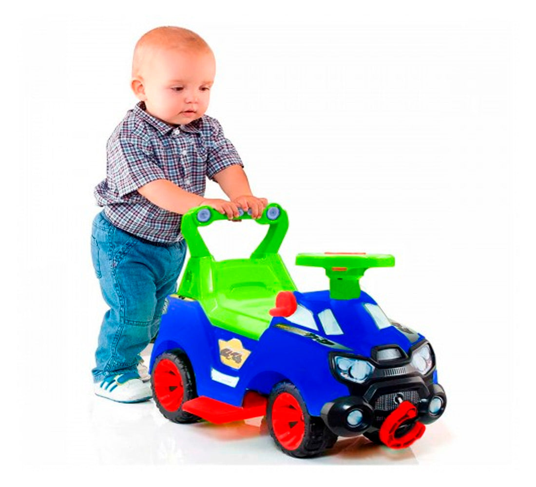 Carro Paseador Y Montable 3 En 1