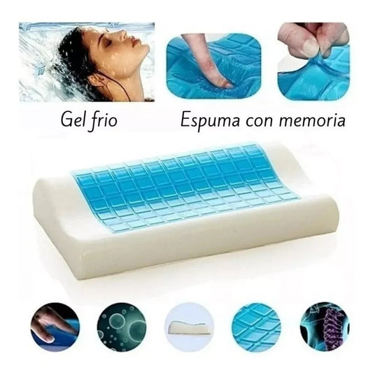 ALMOHADA MEMORY FOAM SENSOR GEL