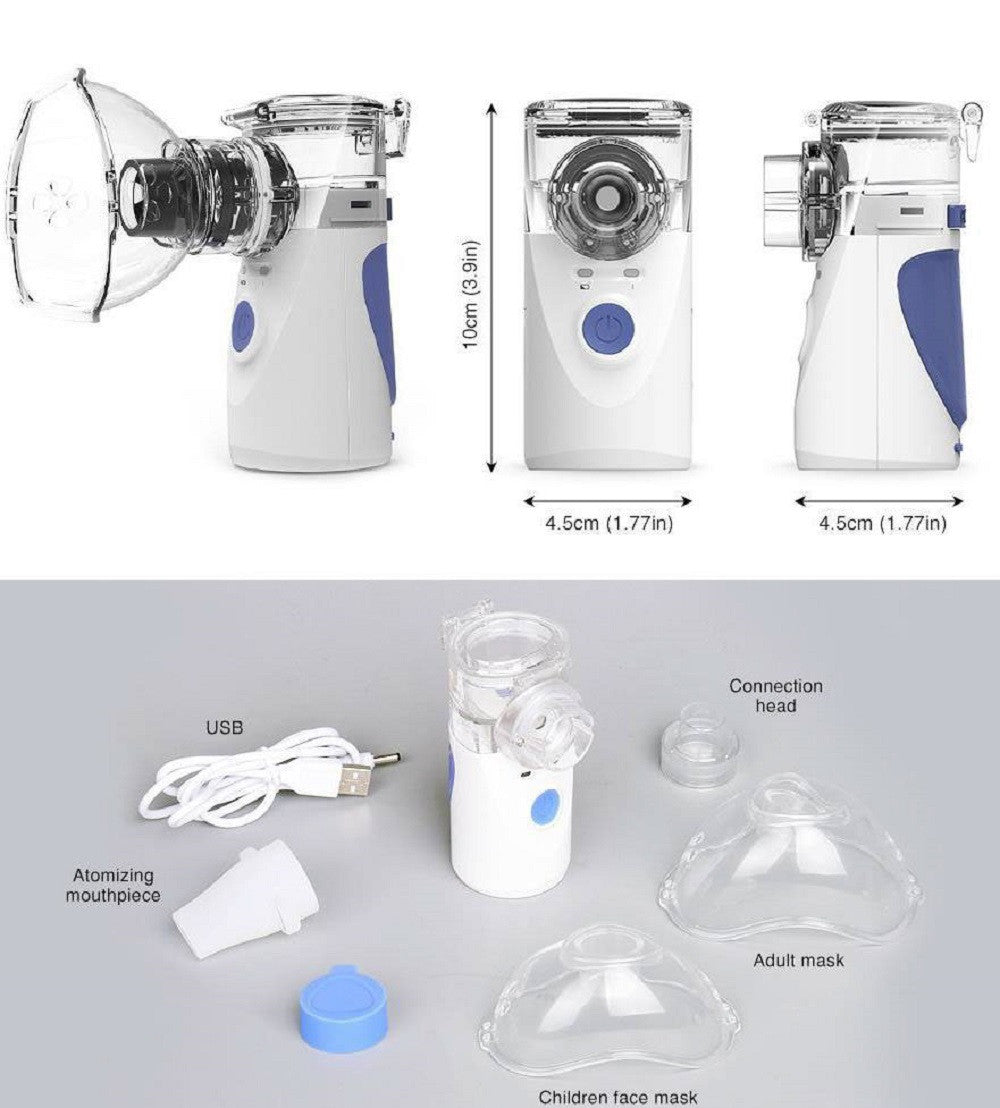 Mini Nebulizador Portátil Niños Adultos