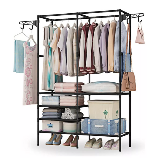 Perchero Estante Organizador De Ropa