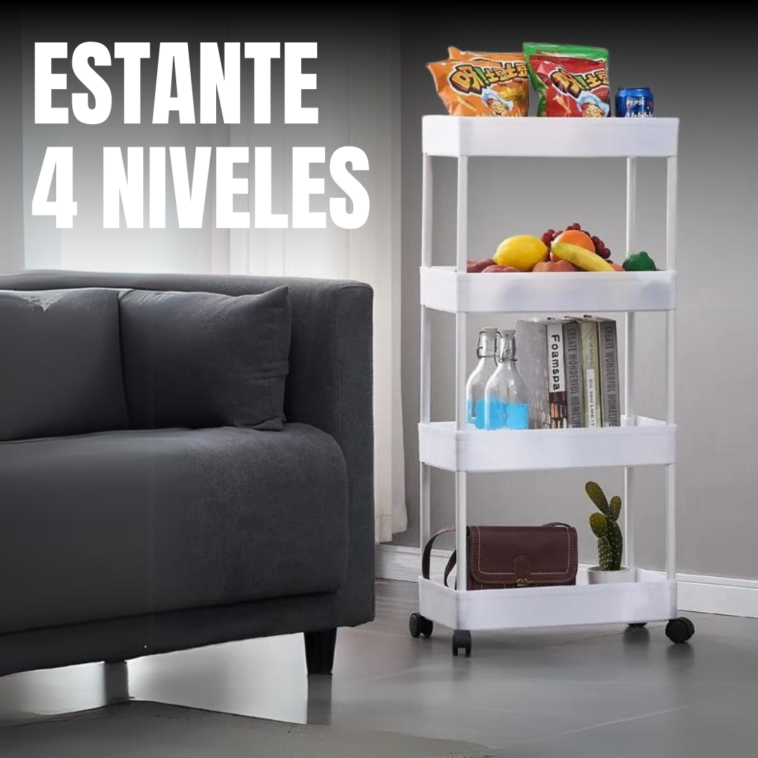 Estante Organizador de 4 niveles