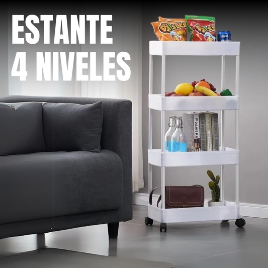 Estante Organizador de 4 niveles