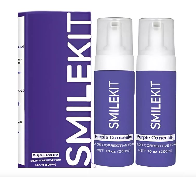 Smilekit espuma morada blanqueadora Paga 1 y lleva 2
