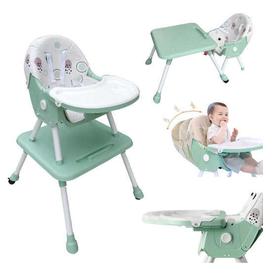 Silla Comedor Bebé 6en1 Con Silla Y Mesa