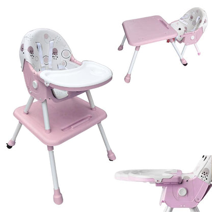 Silla Comedor Bebé 6en1 Con Silla Y Mesa