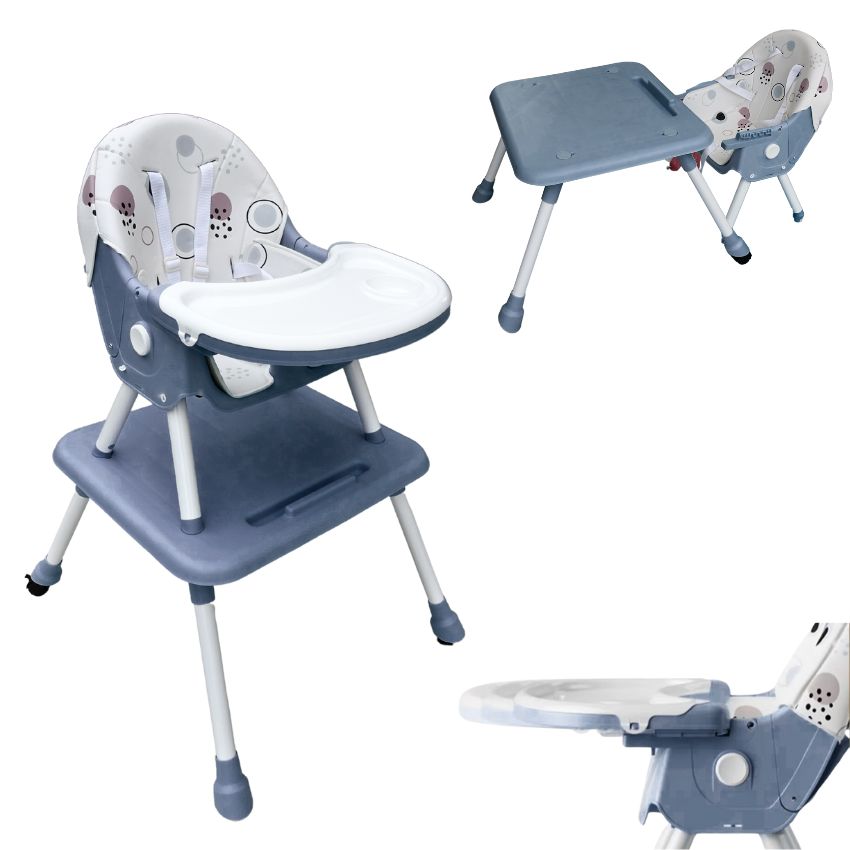 Silla Comedor Bebé 6en1 Con Silla Y Mesa