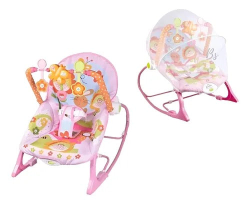 SILLA VIBRADORA Y MECEDORA MUSICAL