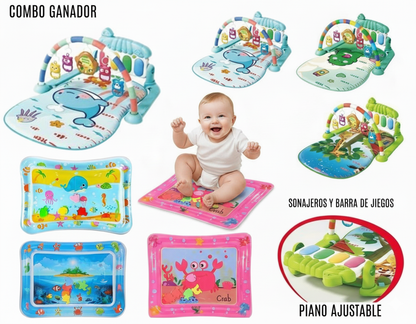 COMBO GIMNASIO + TAPETE DE AGUA