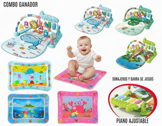 COMBO GIMNASIO + TAPETE DE AGUA