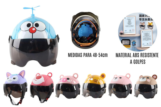 CASCOS KAWAII PARA NIÑOS