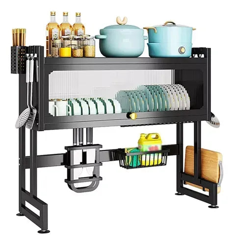 Organizador Con Tapa Escurridor Platos