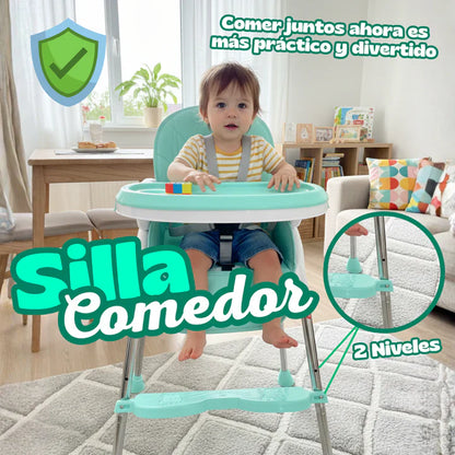 Silla Comedor Bebe 4 En 1