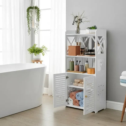Organizador Gabinete 2 Puertas 4 Niveles