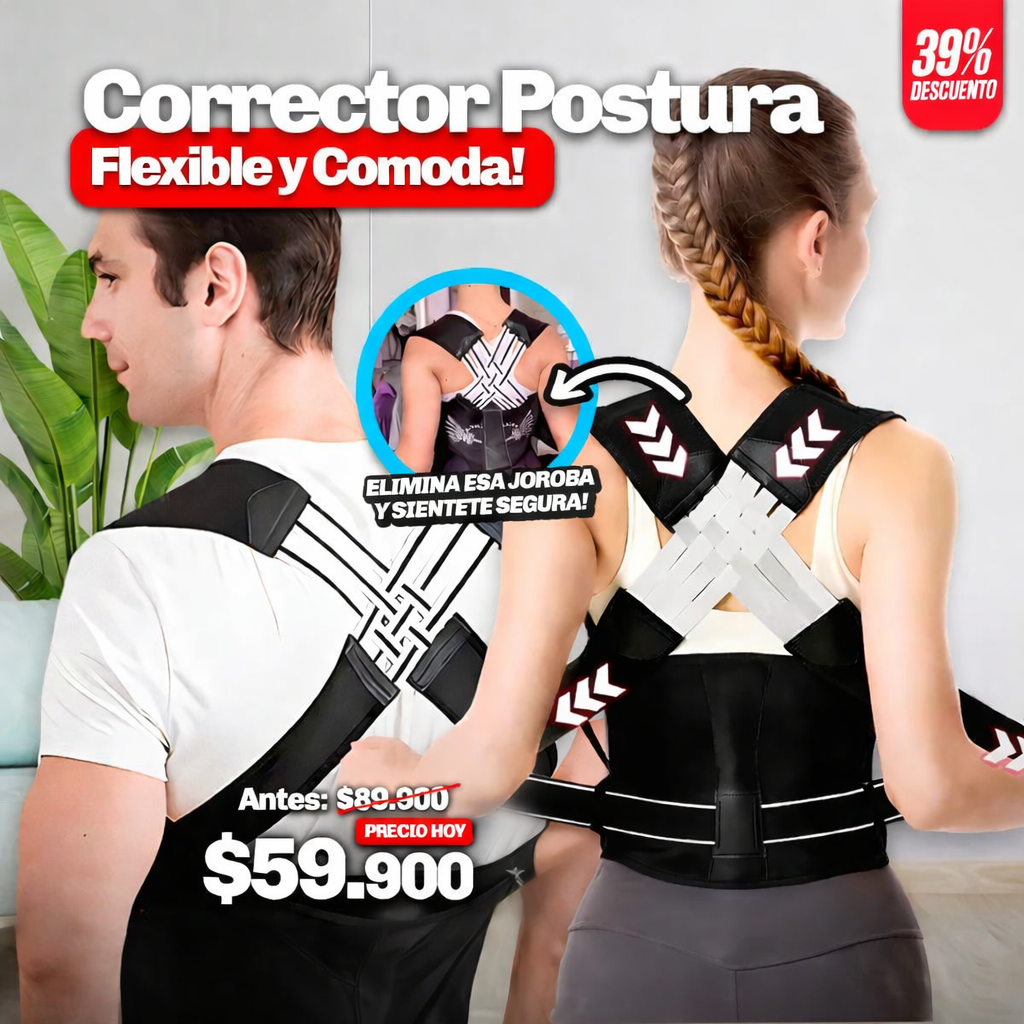 Corrector de postura flex