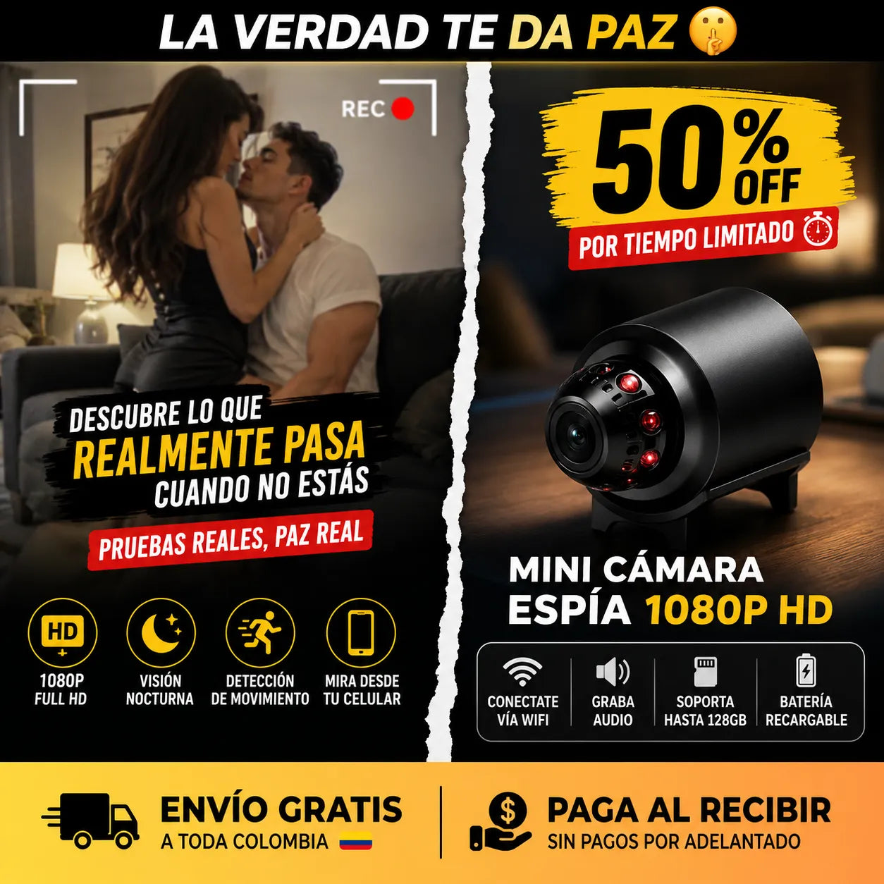 MINI CAMARA ESPIA A9