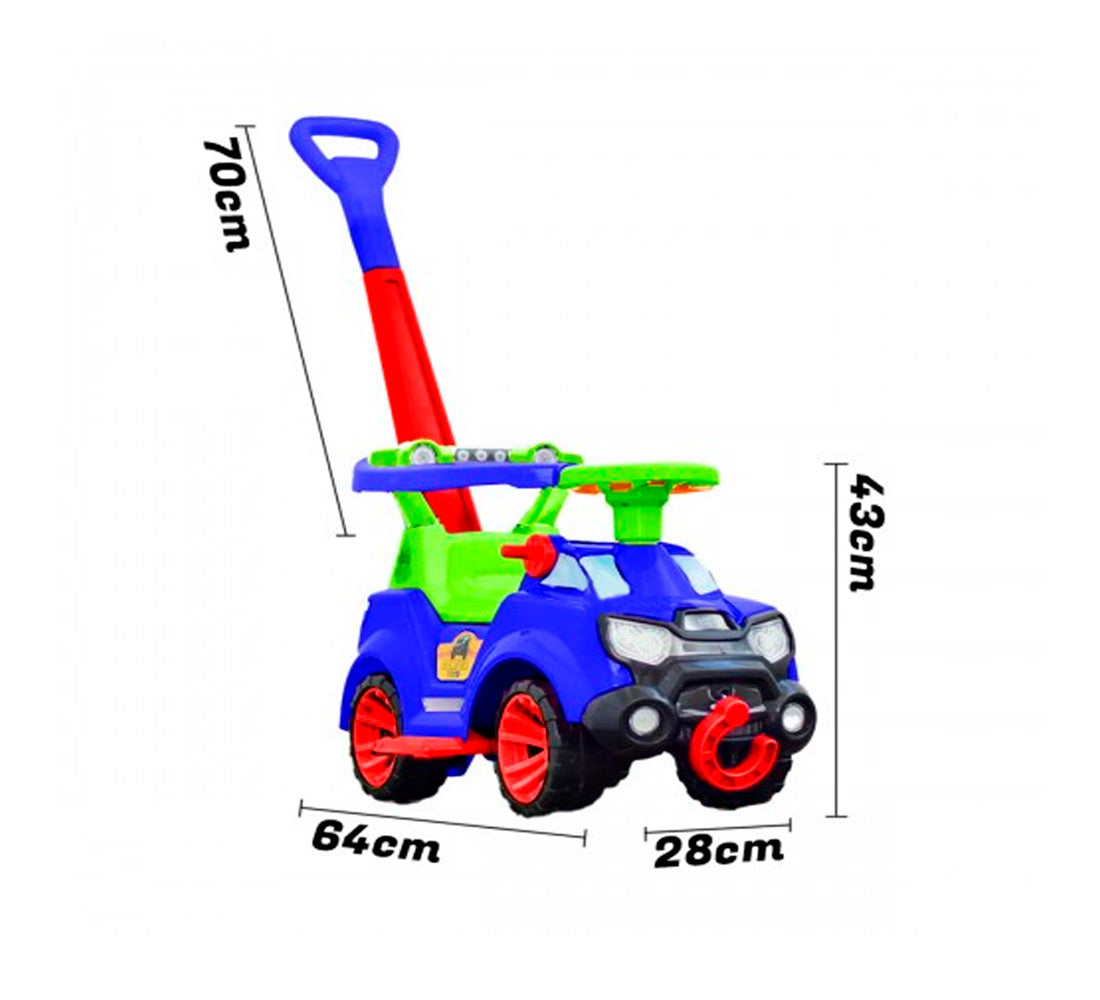 Carro Paseador Y Montable 3 En 1