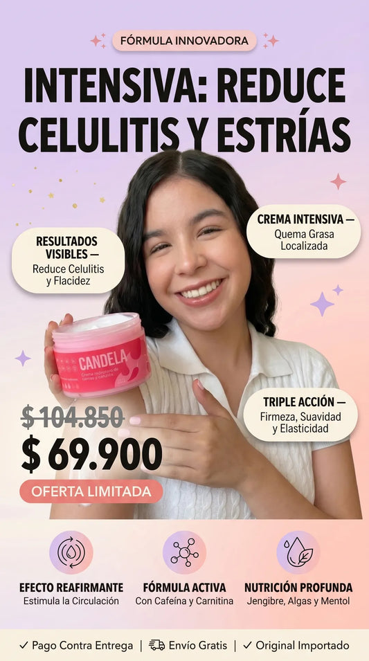 candela crema reductora de estrias